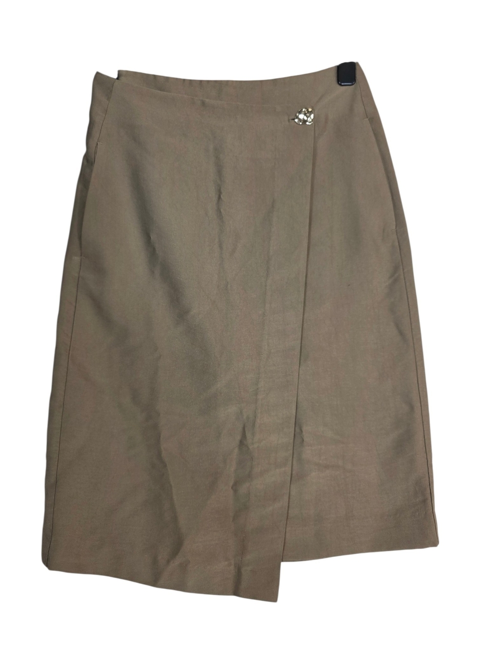 Vince faux wrap knee-length skirt